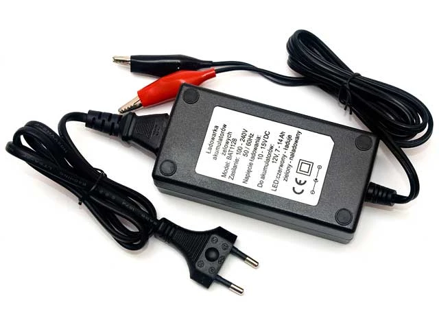 Ładowarka akumulatorów żelowych 12V, prąd max. 2000mA