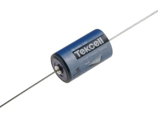 Bateria litowa 3.6V ER14250, wyprowadzenia osiowe; Tekcell SB-AA02P = LS14250