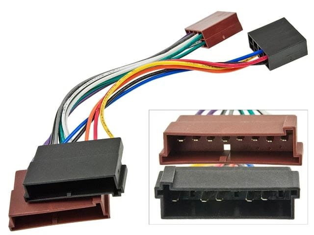 Adapter instalacji radiowej Ford, Jaguar, Lincoln, Mazda, Mercury, Nissan; ISO