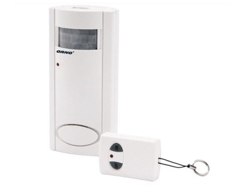 Alarm, czujnik ruchu sterowany pilotem, syrena 95dB, MA-703