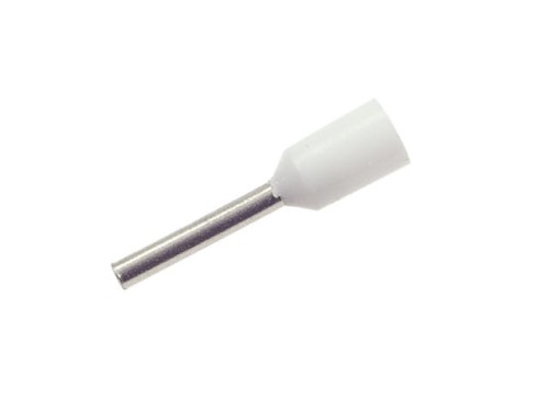 Końcówka rurkowa, tulejkowa izolowana 0,5mm2