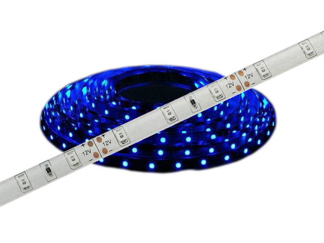 Taśma LED niebieska, 12VDC IP63 Economic, 60xSMD2835/1m