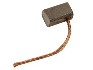 Szczotki grafitowo-miedziane 5x6x12mm, wyprowadzenie z węższego boku; silniki 6V-12V-24V