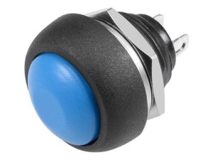 PBS111SD-S33BL; przełącznik przyciskowy OFF-(ON) monostabilny, niebieski; PSB33BL