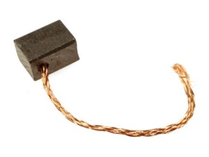 Szczotki grafitowo-miedziane 7x7x10,5mm, wyprowadzenie boczne; silniki 6V-12V-24V