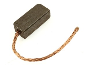 Szczotki grafitowo-miedziane 6x8x18mm, wyprowadzenie górne; silniki 6V-12V-24V