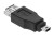 wtyk mini USB na gniazdo USB A