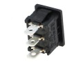 RSM112BK-SCI; przełącznik klawiszowy ON-(ON) monostabilny
