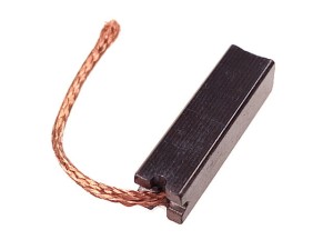 Szczotki grafitowo-miedziane 8x8x30mm, wyprowadzenie górne; silniki 6V-12V-24V