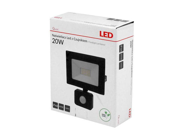 naświetlacz LED 20W z czujnikiem