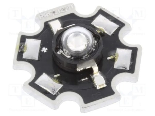 Dioda LED mocy 3W UV