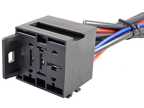 Gniazdo przekaźnika samochodowego 12-24V 80A