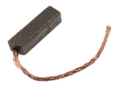 Szczotki grafitowo-miedziane 6x6x20mm, wyprowadzenie górne
