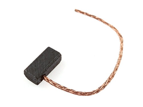 Szczotki grafitowo-miedziane 3,5x4,8x10mm, wyprowadzenie boczne