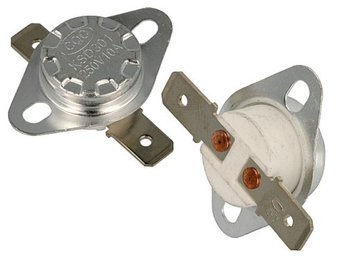 Termostat bimetaliczny NC 10A 250V 50/43st.C
