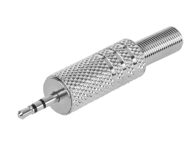 Wtyk Jack 2,5mm stereo metal