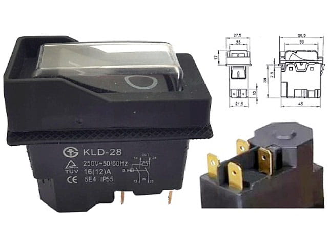KLD28 4 styki
