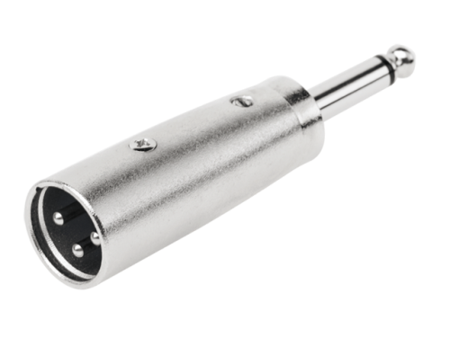 wtyk Jack 6,3mm mono na wtyk XLR