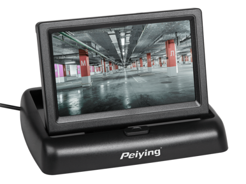 Monitor samochodowy Peiying 4,3"