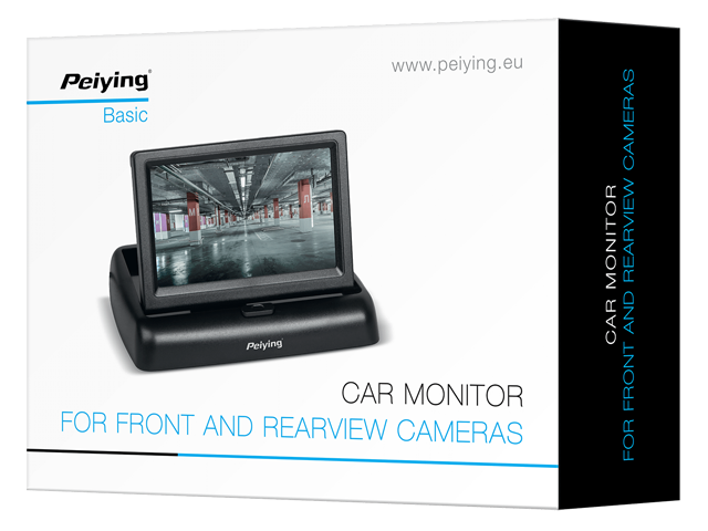 Monitor samochodowy Peiying 4,3"