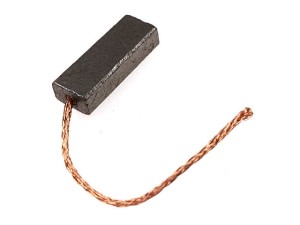 Szczotki grafitowo-miedziane 5x8x20mm, wyprowadzenie górne; silniki 6V-12V-24V 