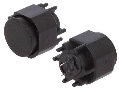Przełącznik klawiatury Fi:12x9mm 2 piny, SPST-NO; K12ABK