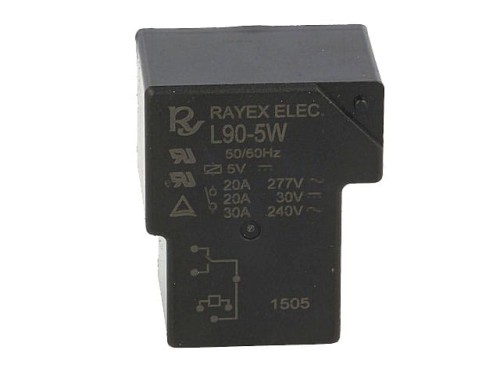 Przekaźnik 5VDC 30A L90-5W SPDT; Rayex
