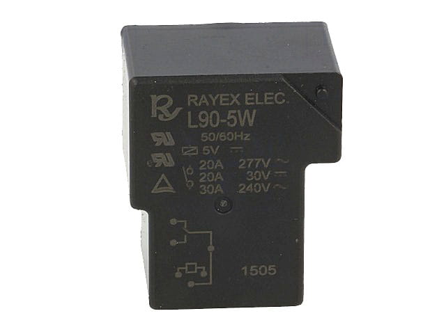 Przekaźnik 5VDC 30A L90-5W SPDT; Rayex
