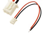 Wtyk żeński JST XH-2 z przewodami, złącze balancera, raster 2,54mm
