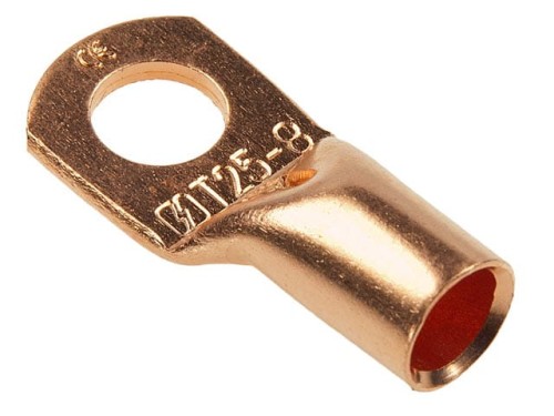 Końcówka oczkowa M8 25mm2 