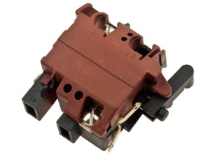 Przełącznik BOSCH szlifierki GWS1100, GWS11-125, GWS1200, GWS14-125; 1607200200 1607200199