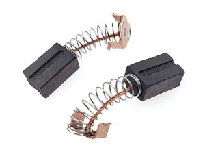 Szczotki węglowe 7x10x17mm; MACALLISTER ( szczotka z rowkiem po szerszej stronie )