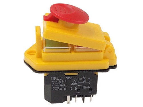 Przełącznik elektromagnetyczny DKLD DZ-5 5 styków, zabezpieczenie