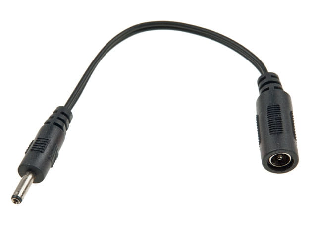 Adapter DC, gniazdo 2,1x5,5 wtyk 1,3x3,5