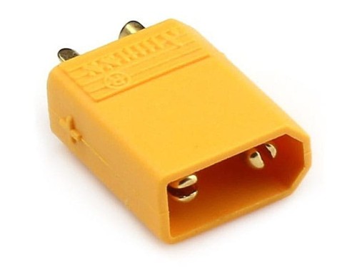 Złącze XT30A-M wysokoprądowe, męskie na przewód