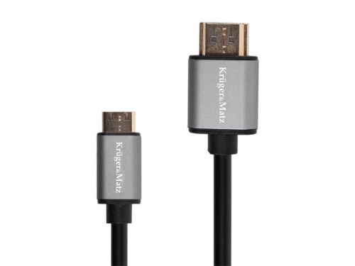Kabel HDMI - mini HDMI 1,8m; Kruger&Matz