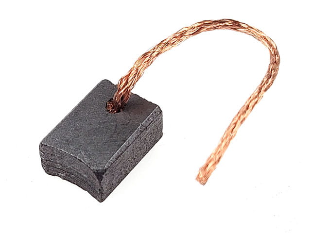 Szczotki grafitowo-miedziane 6,3x9,6x13mm, wyprowadzenie boczne