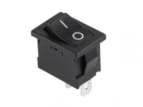 RSM111BK; przełącznik klawiszowy OFF-(ON) monostabilny