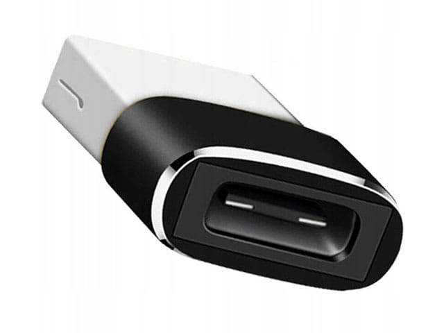 Adapter wtyk USB A na gniazdo USB typ C