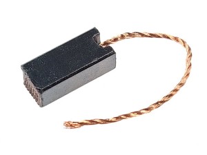 Szczotki grafitowo-miedziane 6,3x8x18mm, wyprowadzenie górne; silniki 6V-12V-24V