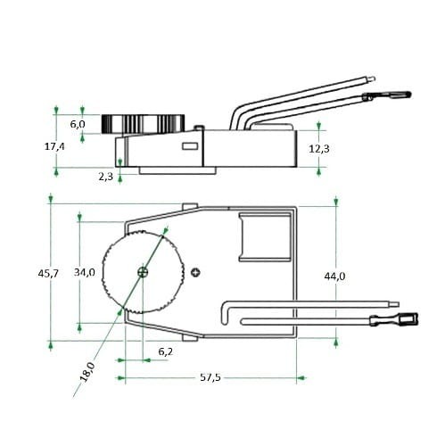 Regulator obrotów szlifierki 6-10A 230V