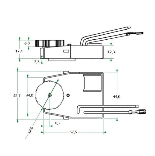 Regulator obrotów szlifierki 6-10A 230V