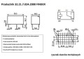 Przekaźnik 24V Finder 32.21.7.024.2000; odp. IREL TRK 1013, RM40-2011-85-1024