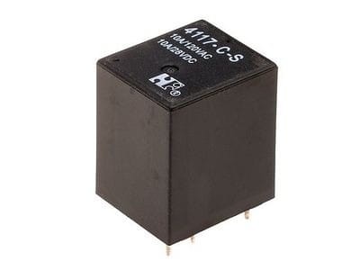 Przekaźnik samochodowy 12VDC 20A; 4117CS