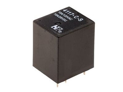 Przekaźnik samochodowy 12VDC 20A; 4117CS