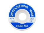 Taśma do pochłaniania cyny 2mm dł.1,5m