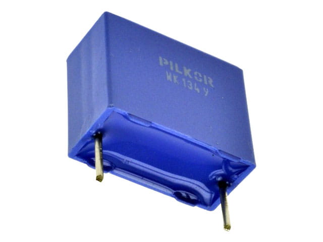 Kondensator foliowy 1µF 250V, raster: 15mm