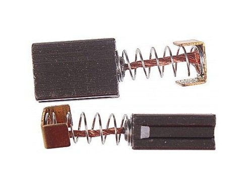 Szczotki węglowe 6x10x14mm z 2 rowkami