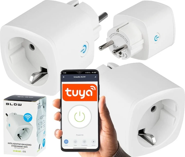 Gniazdo SMART sterowane WiFi ze smartfona