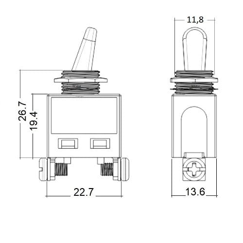 Przełącznik do szlifierki MAKITA; 651403-7 651433-8